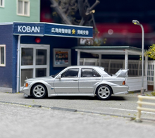 Load image into Gallery viewer, Minigt 1:64 Silver 190E 2.5-16 Evolution II Sports Model Diecast Metal Car New Collection
