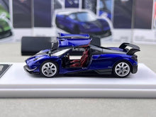 Load image into Gallery viewer, DK 1:64 Blue Huayra BC Sports Open Model Diecast Metal Car New Collection
