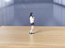 Load image into Gallery viewer, 1:64 Painted Figure Model Miniature Resin Diorama Sand JK Uniform Girl Pretty
