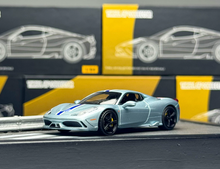 Load image into Gallery viewer, TOC 1:64 Ice Blue FE458 Speciale Sports Model Diecast Metal Car New Collection

