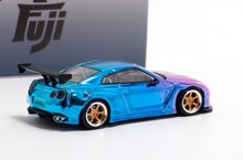 Load image into Gallery viewer, Fuji 1:64 Plating Pink GTR R35 Pandem Rocket Bunny Model Diecast Metal Car New Collection

