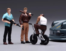 Load image into Gallery viewer, 1:64 Painted Figure Model Miniature Resin Diorama Toy Ganster Men Set Street
