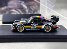 Load image into Gallery viewer, SW 1:64 Black RWB 964 #90 Classic Sports Model Diecast Metal Car New Collection
