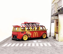 Load image into Gallery viewer, LF 1:64 Red VW T1 Van Camper RWB Kombi Sports Model Diecast Metal Car New

