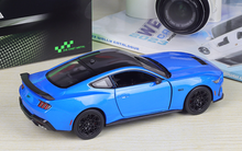 Load image into Gallery viewer, WELLY 1:25 2024 Mustang GT Racing Sports Coupe Model Diecast Metal Car New Collection
