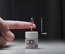 Load image into Gallery viewer, 1:64 Painted Figure Mini Model Miniature Resin Diorama Toy Car Racing Model Girl
