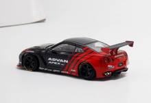 Load image into Gallery viewer, Fuji 1:64 JDM Advan GTR R35 Pandem Rocket Bunny Model Diecast Metal Car New Collection
