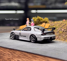 Load image into Gallery viewer, Minigt 1:64 Silver RX-7 FD RE Sports Model Diecast Metal Car New Collection
