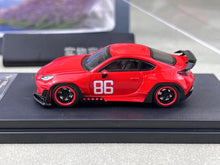 Load image into Gallery viewer, Fuji 1:64 JDM Red GR86 Pandem ZN8 Racing Sports Model Diecast Metal Car New Collection
