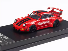 Load image into Gallery viewer, WU 1:64 Red RWB 964 Classic Racing Sports Model Diecast Metal Car New Collection
