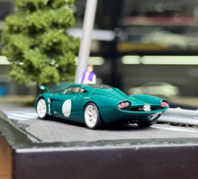 Load image into Gallery viewer, CM 1:64 Green Codalunga Racing Sports Model Diecast Metal Car New Collection
