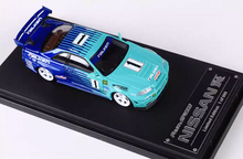 Load image into Gallery viewer, FS 1:64 Fast Speed Skyline GTR R34 Falken #1 Sport Model Diecast Metal Car New Collection

