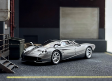 Load image into Gallery viewer, CM 1:64 Gray HEC Huayra Codalunga Racing Sports Model Diecast Metal Car New Collection
