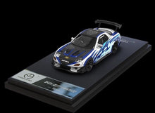 Load image into Gallery viewer, TM 1:64 JDM Blue RX7 FD Figure Racing Sport Model Diecast Metal Car New
