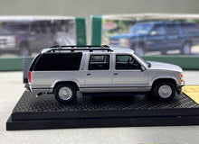 Load image into Gallery viewer, Bliss 1:64 Silver Suburban GMT400 SUV Sports Model Diecast Metal Car New Collection
