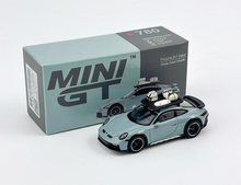 Load image into Gallery viewer, MINIGT 1:64 Gray 911 Dakar Shade Sports Model Diecast Metal Car 780 New Collection
