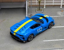Load image into Gallery viewer, TOC 1:64 Blue 812C FE812C #112 Coupe Sports Model Diecast Metal Car New Collection
