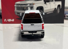 Load image into Gallery viewer, SC 1:64 White Silverado Pickup Truck Sports Model Diecast Metal Car New Collection
