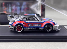 Load image into Gallery viewer, DCM 1:64 Silver RWB 964 Martini #53 Classic Sports Model Diecast Metal Car New Collection
