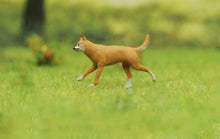Load image into Gallery viewer, 1:64 Painted Figure Model Miniature Resin Diorama Sand Pet Walk Dog Puppy Toy
