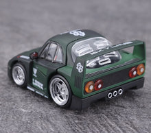 Load image into Gallery viewer, DK 1:64 HEC Green F40 LBWK Cute Q Sports Model Diecast Metal Car New Collection
