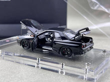 Load image into Gallery viewer, FH 1:64 Black Skyline GTR R32 S-Tune Nismo Sports Model Diecast Metal Car New Collection
