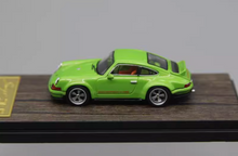 Load image into Gallery viewer, HKM 1:64 Green Singer DLS 911 964 Racing Sports Model Diecast Metal Car New
