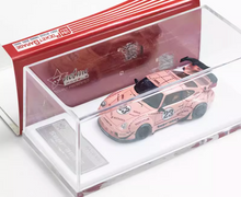 Load image into Gallery viewer, Fuelme 1:64 Pink #23 911 RWB 993 Racing Sports Model Diecast Resin Car New Collection
