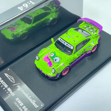 Load image into Gallery viewer, MC 1:64 Green RWB 964 Widebody Sports Model Diecast Metal Car New Collection
