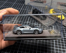 Load image into Gallery viewer, ZJWJ 1:64 Ice Blue 911 GT3 Sports Model Diecast Resin Car New Collection
