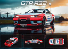 Load image into Gallery viewer, TM 1:64 JDM Skyline GTR R32 BP Figure Racing Sport Model Diecast Metal Car New Collection
