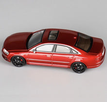 Load image into Gallery viewer, JKM 1:64 Red S8 Sedan Sports Model Diecast Metal Car New Collection

