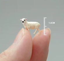 Load image into Gallery viewer, 1:64 Painted Figure Mini Model Miniature Farm Scenes Sand Resin Toy Sheep Animal
