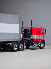 Load image into Gallery viewer, 1:64 596 HEC G1 Freightliner Container Truck Tractor Model Diecast Metal Car
