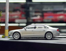 Load image into Gallery viewer, Masdi 1:64 Silver A8L D4 Luxury Sedan Sports Model Diecast Metal Car New Collection
