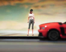 Load image into Gallery viewer, 1:64 Painted Figure Model Miniature Resin Diorama Sand Street Boy Girl Youngster Collection
