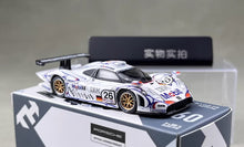 Load image into Gallery viewer, TH 1:64 White 1998 911 Gt1 LM #26 Racing Sports Model Diecast Metal Car New Collection
