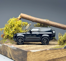 Load image into Gallery viewer, LCD 1:64 Black Defender 90 SUV ORV Sports Model Diecast Metal Car New Collection
