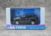 Load image into Gallery viewer, EBBRO 1:64 Gray Land Cruiser Prado SUV Sports Model Diecast Metal Car New Collection
