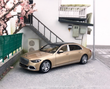 Load image into Gallery viewer, ARBox 1:64 Gold 2021 S680 Maybach Luxury Sedan Model Diecast Metal Car New
