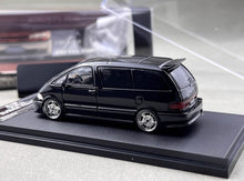 Load image into Gallery viewer, Mortal 1:64 Black Previa Mini Van MPV Sports Model Diecast Metal Car New Collection
