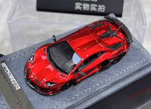 Load image into Gallery viewer, 1:64 GradePro Red SVJ LP770-4 Aventador Sports Model Diecast Resin Car New Collection
