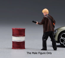 Load image into Gallery viewer, 1:64 Painted Figure Model Miniature Resin Diorama Toy Sand Guitar Man Player
