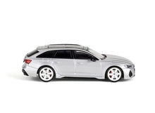 Load image into Gallery viewer, Masdi 1:64 Silver RS6 Touring Wagon Sports Model Diecast Metal Car New Collection
