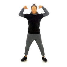 Load image into Gallery viewer, 1:64 Painted Figure Mini Model Miniature Resin Diorama Sand Boy Man Yo Battle BK
