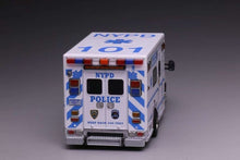 Load image into Gallery viewer, 1:64 596 White E450 Ambulance Police Emergency Van Model Diecast Metal Car New Collection
