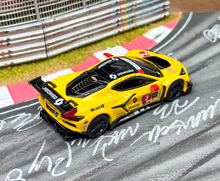 Load image into Gallery viewer, MINIGT 1:64 Yellow Corvette Z06 GT3 #3 2024 ISMA Model Diecast Metal Car New Collection
