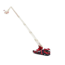 Load image into Gallery viewer, Masdi 1:64 Red Aerial Ladder Fire Engine Truck L32 Model Diecast Metal Car New Collection
