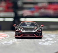 Load image into Gallery viewer, CM 1:64 Black Carbon 765LT Racing Sports Model Diecast Metal Car New Collection
