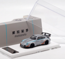 Load image into Gallery viewer, Top 1:64 Gray RWB 993 LBWK Racing Sports Classic Model Diecast Metal Car New Collection
